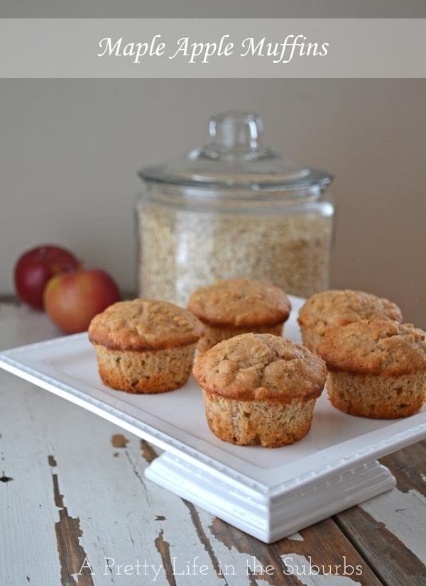 MapleAppleOatmealMuffins
