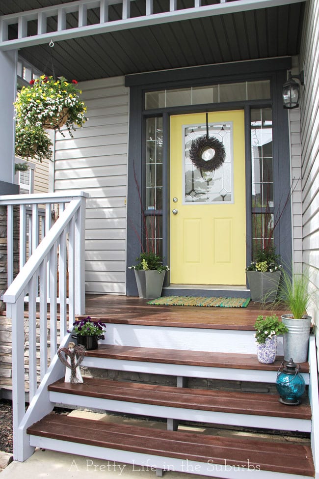 wood floor paint for stairs  | 500 x 670